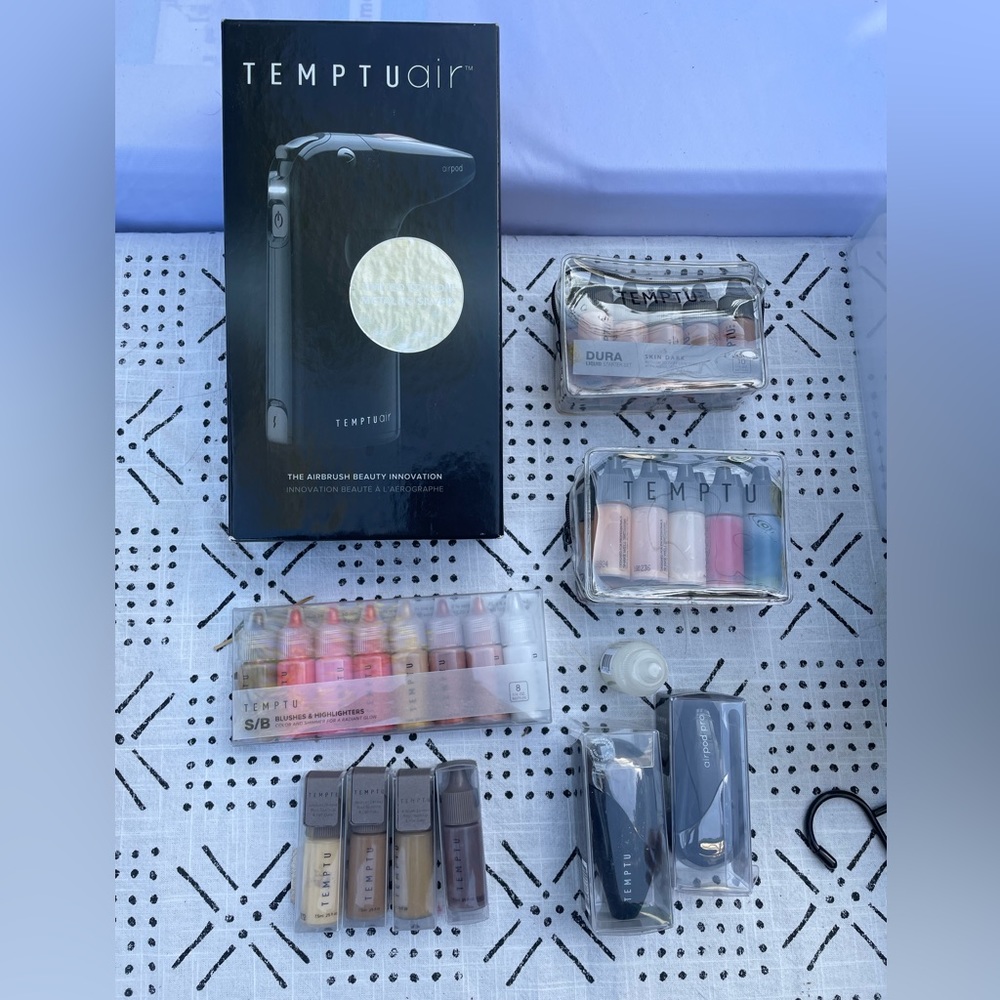 Temptu air brush makeup